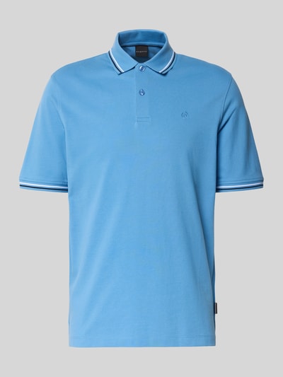 bugatti Koszulka polo z krótką listwą guzikową Niebieski 2