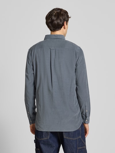 Superdry Vrijetijdsoverhemd met labelstitching Blauw - 5