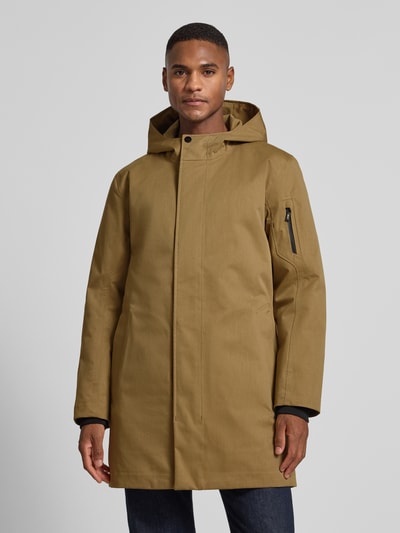G-LAB Jacke mit verdecktem Reißverschluss Modell 'Globe Evo' Sand 4