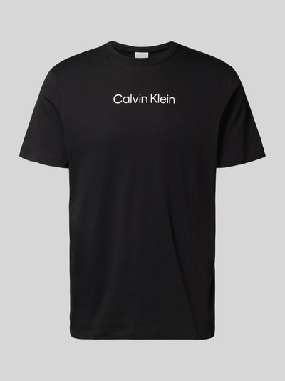 CK Calvin Klein T-Shirt mit Logo-Print Black 2