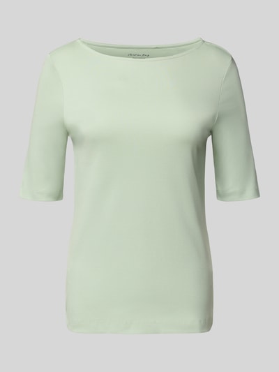 Christian Berg Woman T-Shirt mit U-Boot-Ausschnitt Lind 2