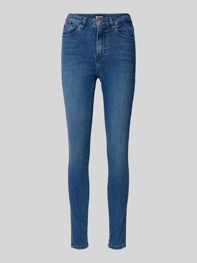 BOSS Skinny Fit Jeans im 5-Pocket-Design Modell 'MAYE' Jeansblau 2