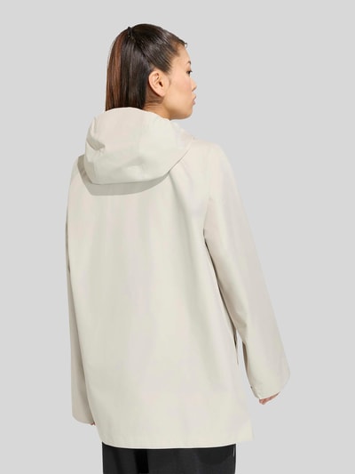 adidas Sportswear Loose fit regenjack met capuchonkraag Offwhite - 5