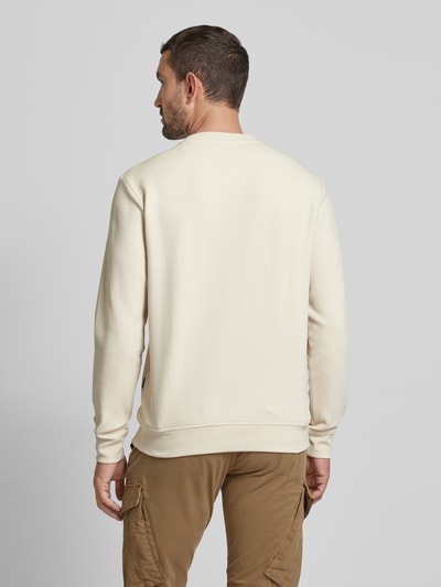 PME Legend Sweatshirt mit Rundhalsausschnitt Offwhite 5