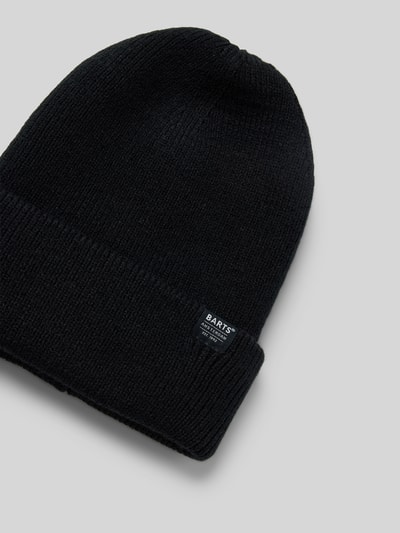 Barts Beanie mit Label-Detail Modell 'KINABALU' Black 2