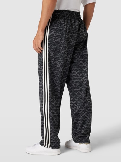 adidas Originals Sweatpants met all-over labelprint Zwart - 5