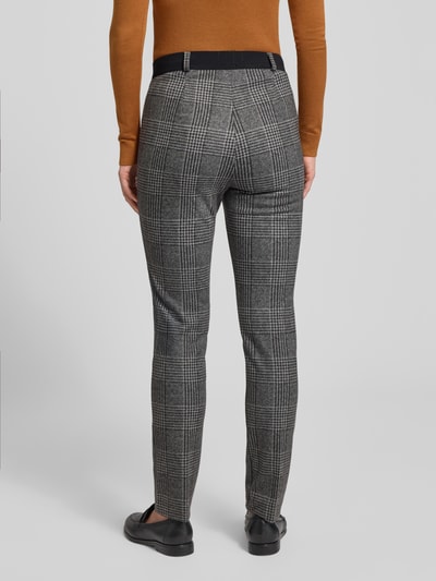 Raphaela By Brax Spodnie materiałowe o kroju slim fit z dodatkiem wiskozy model ‘Lillyth’ Średnioszary 5