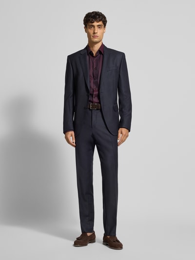 OLYMP Modern Fit Businesshemd mit Kentkragen Modell 'NEW KENT' Bordeaux 1
