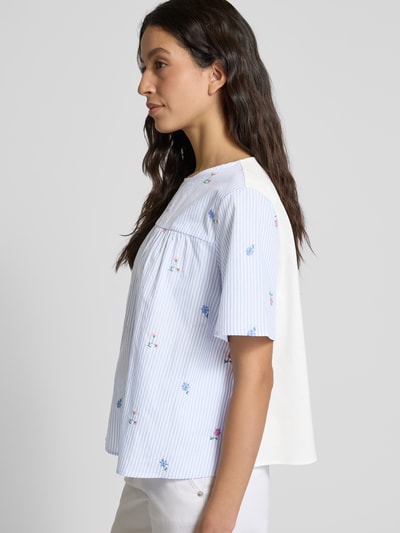 Weekend Max Mara T-Shirt mit Rundhalsausschnitt Modell 'EDITTA' Hellblau 3