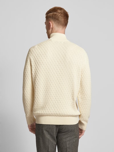 Gant Schipperstrui met geborduurd label Offwhite - 5