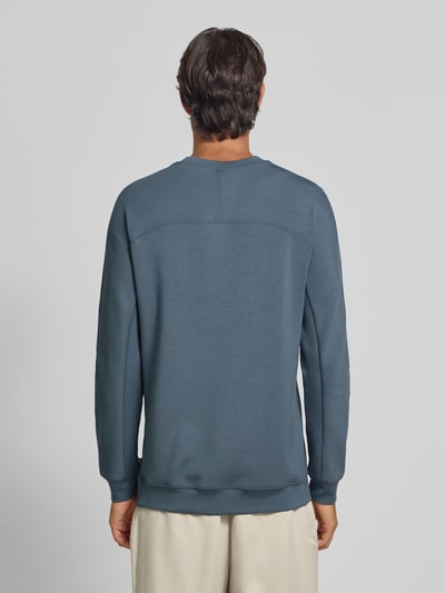 Matinique Sweatshirt mit Label-Detail Modell 'harry' Hellblau 5