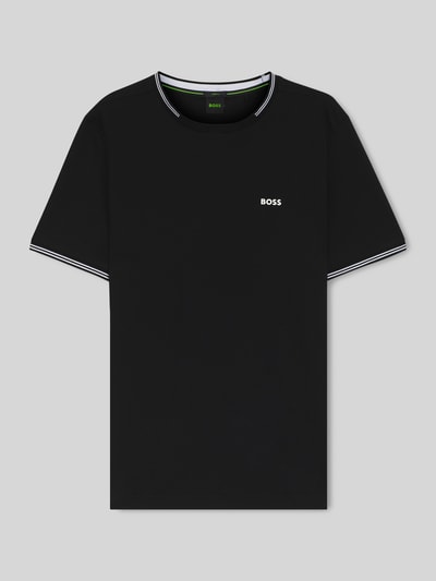 BOSS Green Regular Fit T-Shirt aus Baumwoll-Mix Modell 'TAUL' Black 2