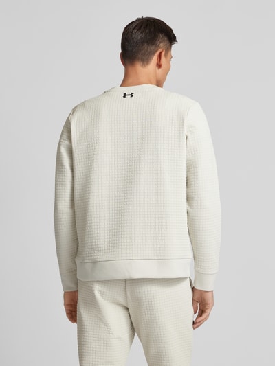 Under Armour Sweatshirt mit Rundhalsausschnitt Modell 'Unstoppable' Offwhite 5