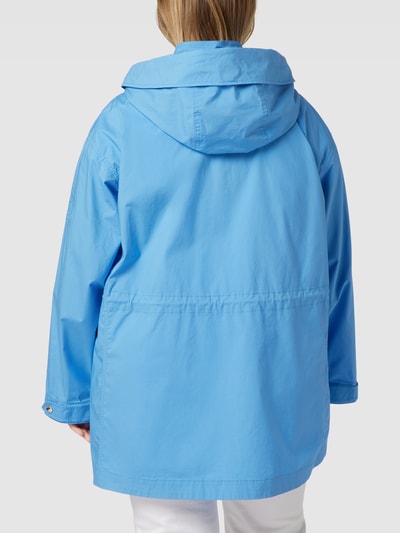 Tommy Hilfiger Curve PLUS SIZE parka met afneembare capuchon Turquoise - 5