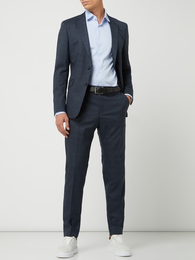 Strellson Slim Fit Anzughose aus Schurwolle Modell 'Mercer' Marine 1