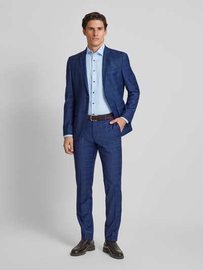 HECHTER PARIS Slim Fit Anzughose mit Gesäßtaschen Blau 1