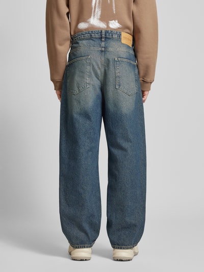 REVIEW Jeans met 5-pocketmodel Donkerblauw - 5