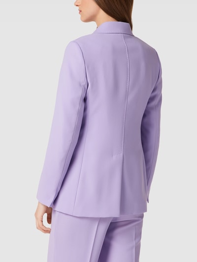 Max Mara Studio Blazer met reverskraag, model 'ROSETTA' Lila - 5