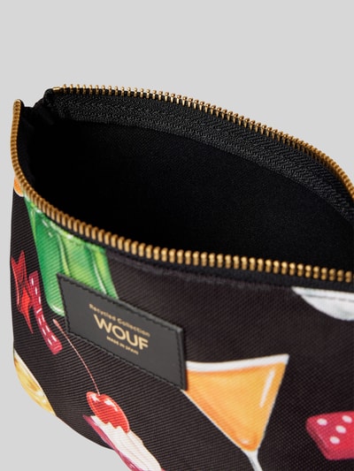 WOUF Kosmetiktasche im Allover-Look Modell 'Cheers' Black 3