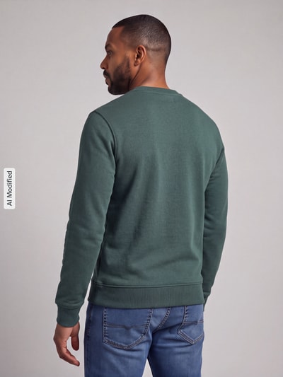 Pepe Jeans Regular Fit Sweatshirt Modell 'Jefferson' Petrol 5