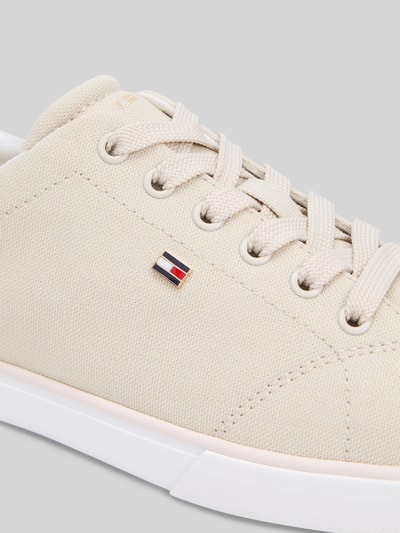 Tommy Hilfiger Low Top Sneaker aus Canvas Offwhite 4