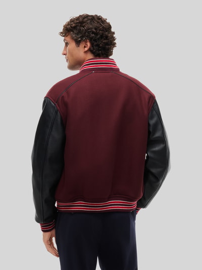 Tommy Hilfiger College-Jacke mit New York City Stickerei Bordeaux 5