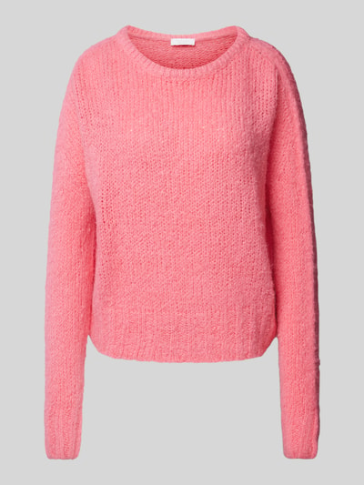 Rich & Royal Strickpullover mit Rundhalsausschnitt Rosa 2