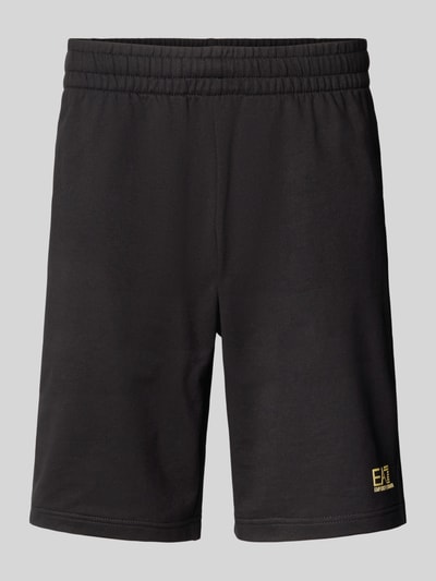 EA7 Emporio Armani Shorts mit elastischem Bund Black 2