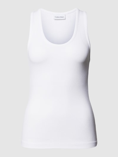 Calvin Klein Womenswear Tank Top mit breiten Trägern Weiss 2