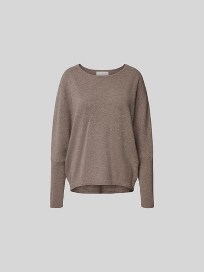 Juvia Pullover in Strick-Optik Taupe 2