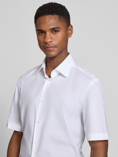 BOSS Regular Fit Businesshemd aus Baumwoll-Mix Modell 'H-JOE-K-SH-C1-262' Weiss 3
