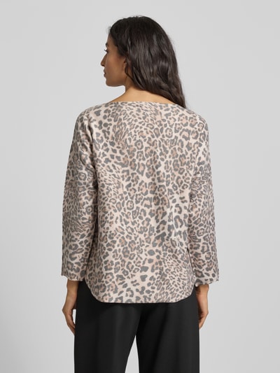 ZABAIONE Shirt met lange mouwen met boothals Beige - 5