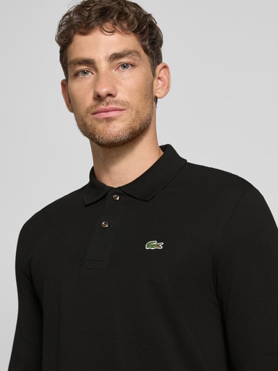 Lacoste Regular Fit Poloshirt aus reiner Baumwolle Black 3