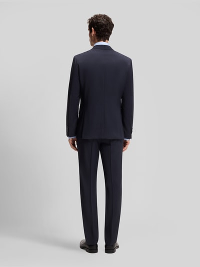 BOSS Slim Fit Anzug aus reiner Schurwolle Modell 'H-HUGE-2PCS-263' Marine 5