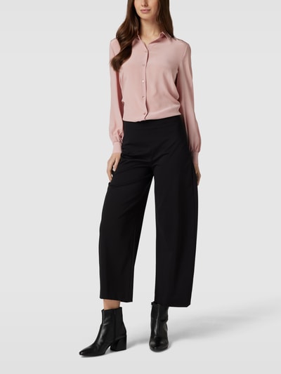 Drykorn Stoffen broek met elastische band, model 'SEAL' Zwart - 1