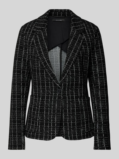 comma Blazer mit Reverskragen Black 1