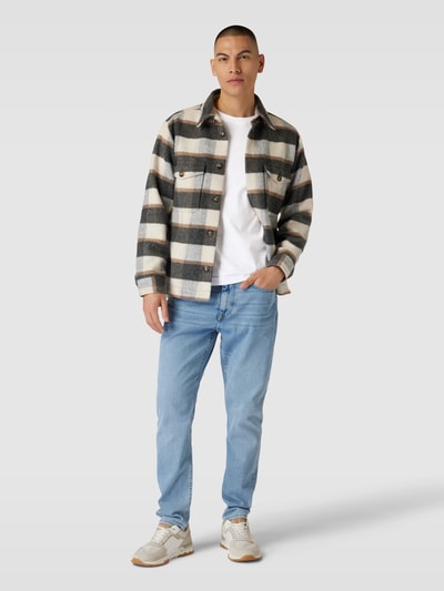 Esprit Collection Longsleeve mit Rundhalsausschnitt Weiss 1