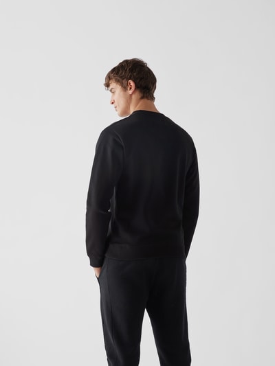 Kenzo Sweatshirt mit Label-Stitching Black 5