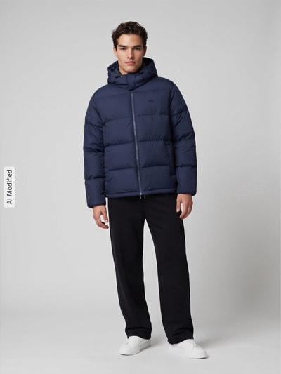 Levi's® Regular Fit Daunenjacke mit Label-Patch Marine 1