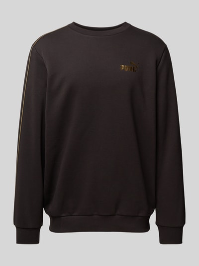 PUMA PERFORMANCE Sweatshirt mit Label-Print Black 1