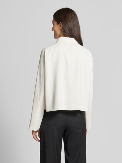 BOSS Regular Fit Kurzblazer aus reiner Viskose Modell 'JANDERA' Offwhite 5