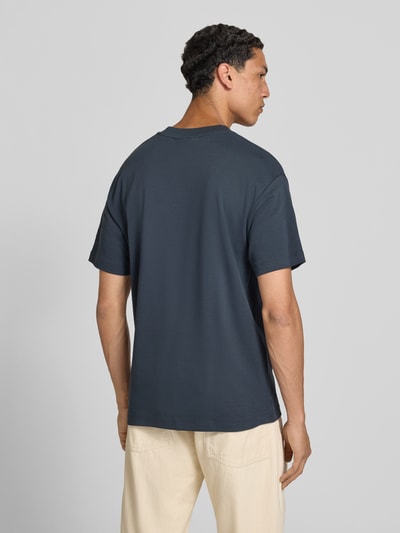 Marc O'Polo DENIM relaxed fit T-shirt van puur katoen Donkergrijs - 5