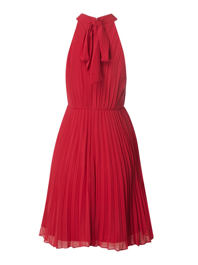 Jake*s Cocktail Cocktailkleid aus Chiffon mit Plisseefalten  Rot 4