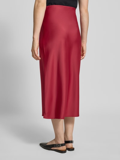 YAS Midirok met elastische band, model 'PELLA' Donkerrood - 5