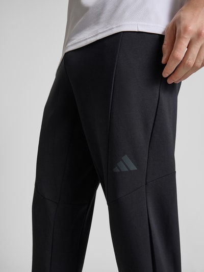 adidas Training Slim fit sweatpants met elastische band Zwart - 3
