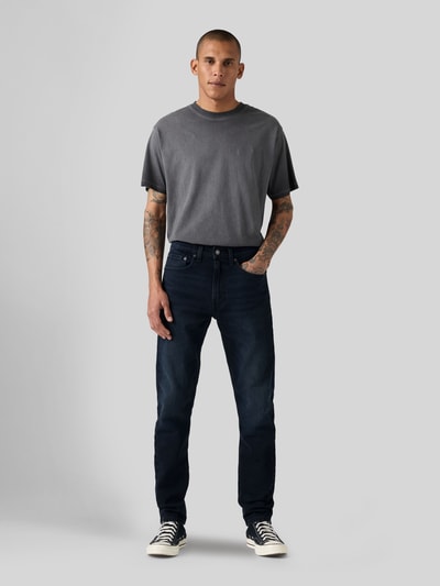 Levi's® Relaxed Fit Jeans aus Baumwoll-Mix Modell '515®' Dunkelblau 1