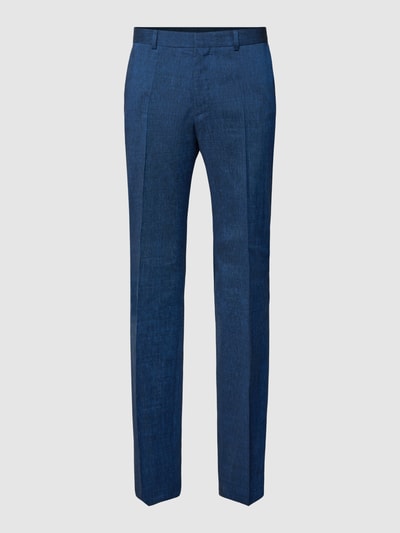 BOSS Pantalon met achterzakken, model 'Leon' Koningsblauw - 2