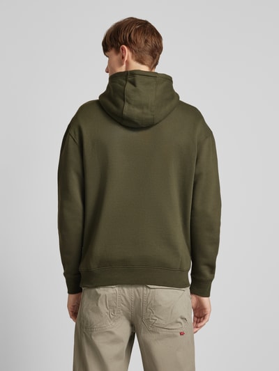 Blend Hoodie met capuchon, model 'Downton' Donkergroen - 5