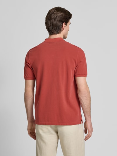 Marc O'Polo Regular Fit Poloshirt aus reiner Baumwolle Bordeaux 5