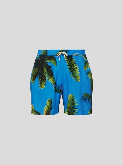 Blue Sky Inn Badehose mit Allover-Motiv-Print Blau 2